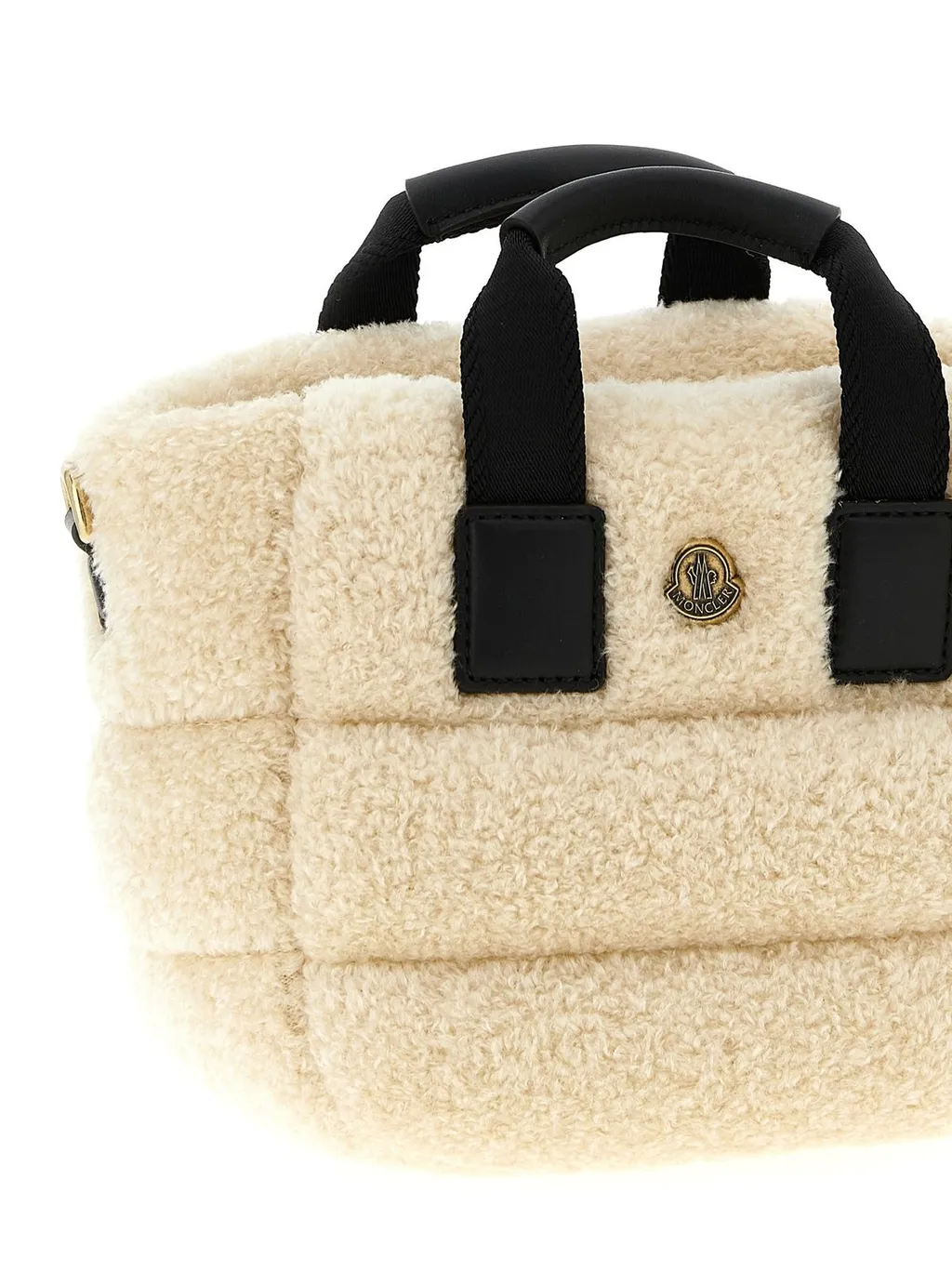 Moncler Micro Caradoc Teddy Tote Bag
