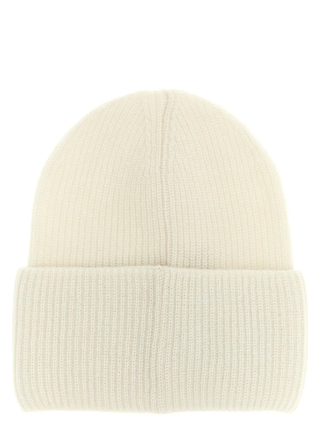 Moncler Logo Patch Knitted Beanie