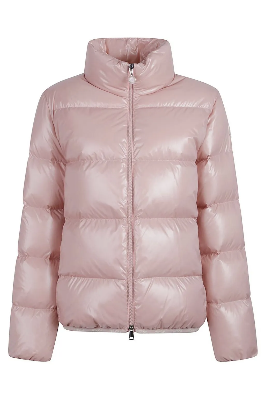 Moncler Abbadia Logo Patch Zip-Up Jacket