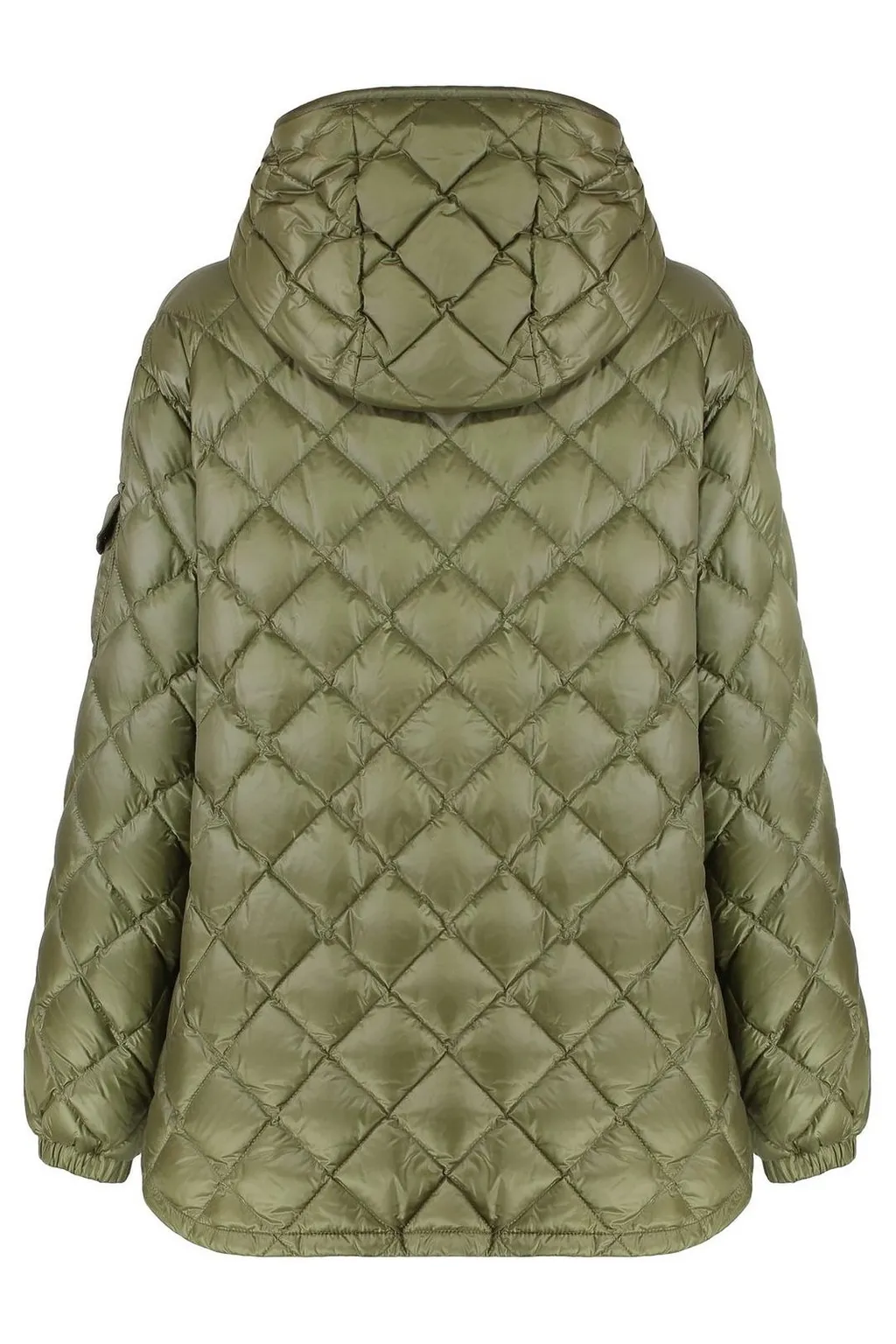 Moncler Camicia Zip-Up Quilted Jacket