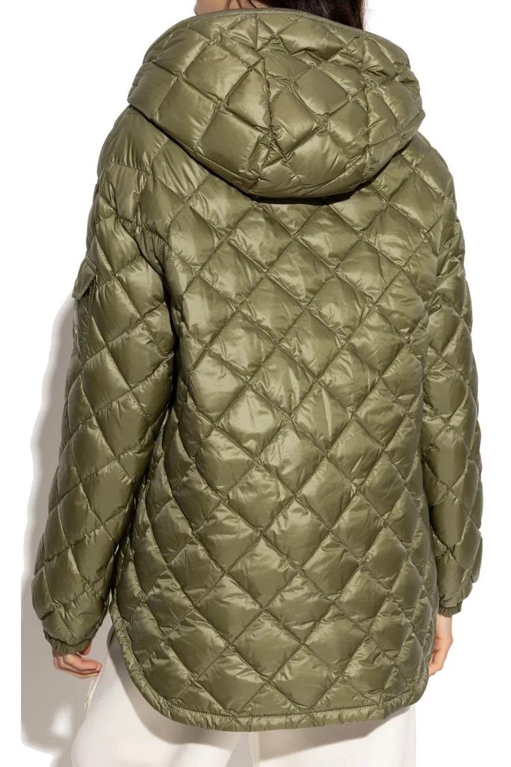 Moncler Camicia Zip-Up Quilted Jacket