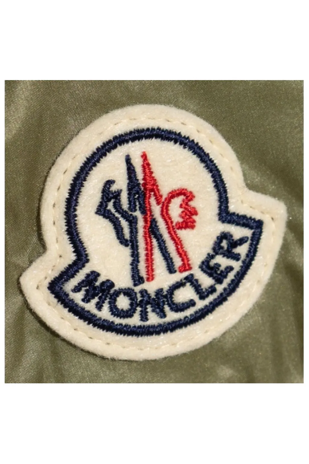 Moncler Camicia Zip-Up Quilted Jacket