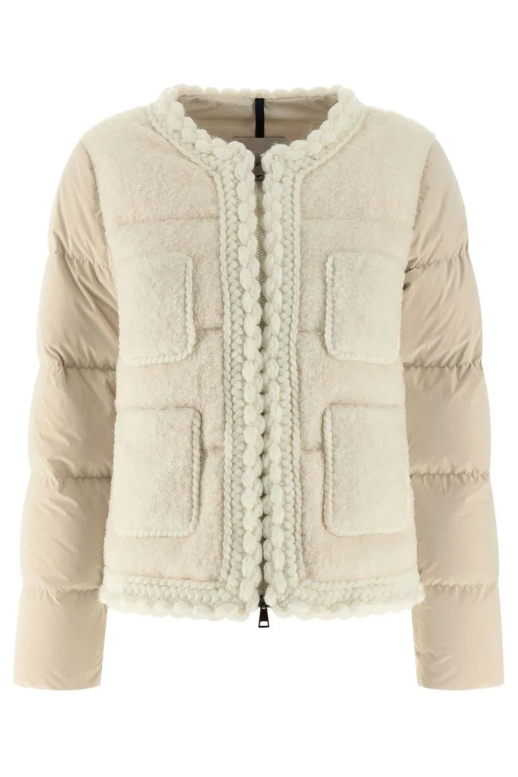 Moncler Ripaille Braid Detailed Padded Jacket
