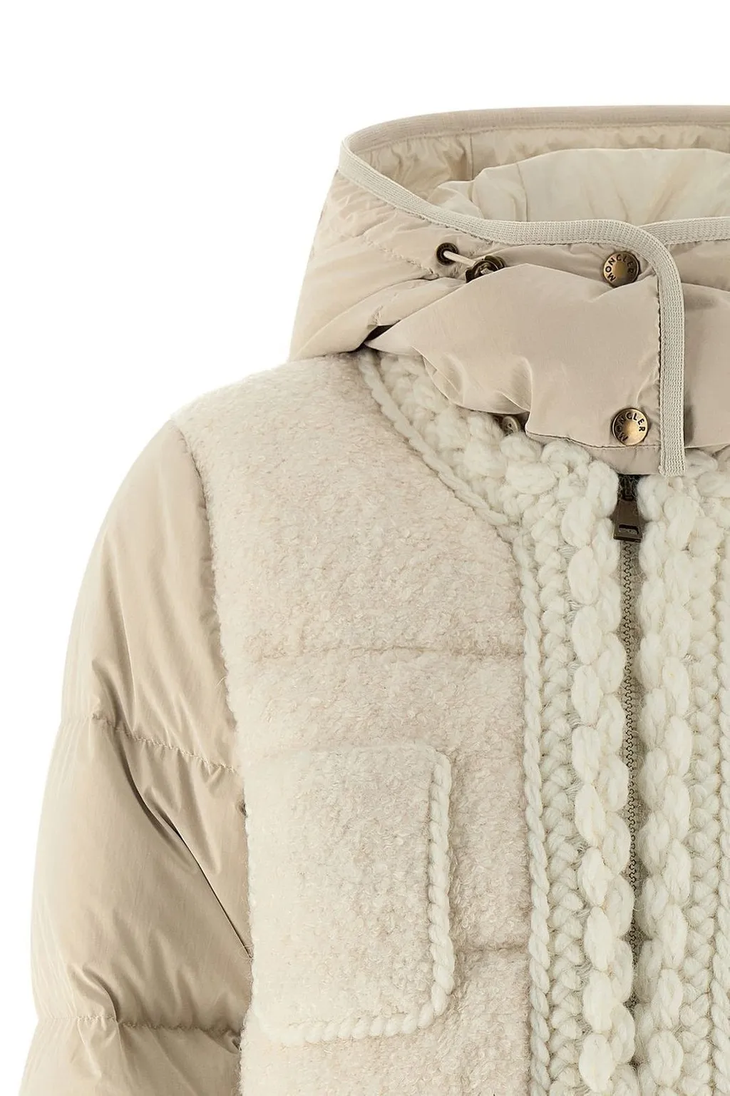 Moncler Ripaille Braid Detailed Padded Jacket