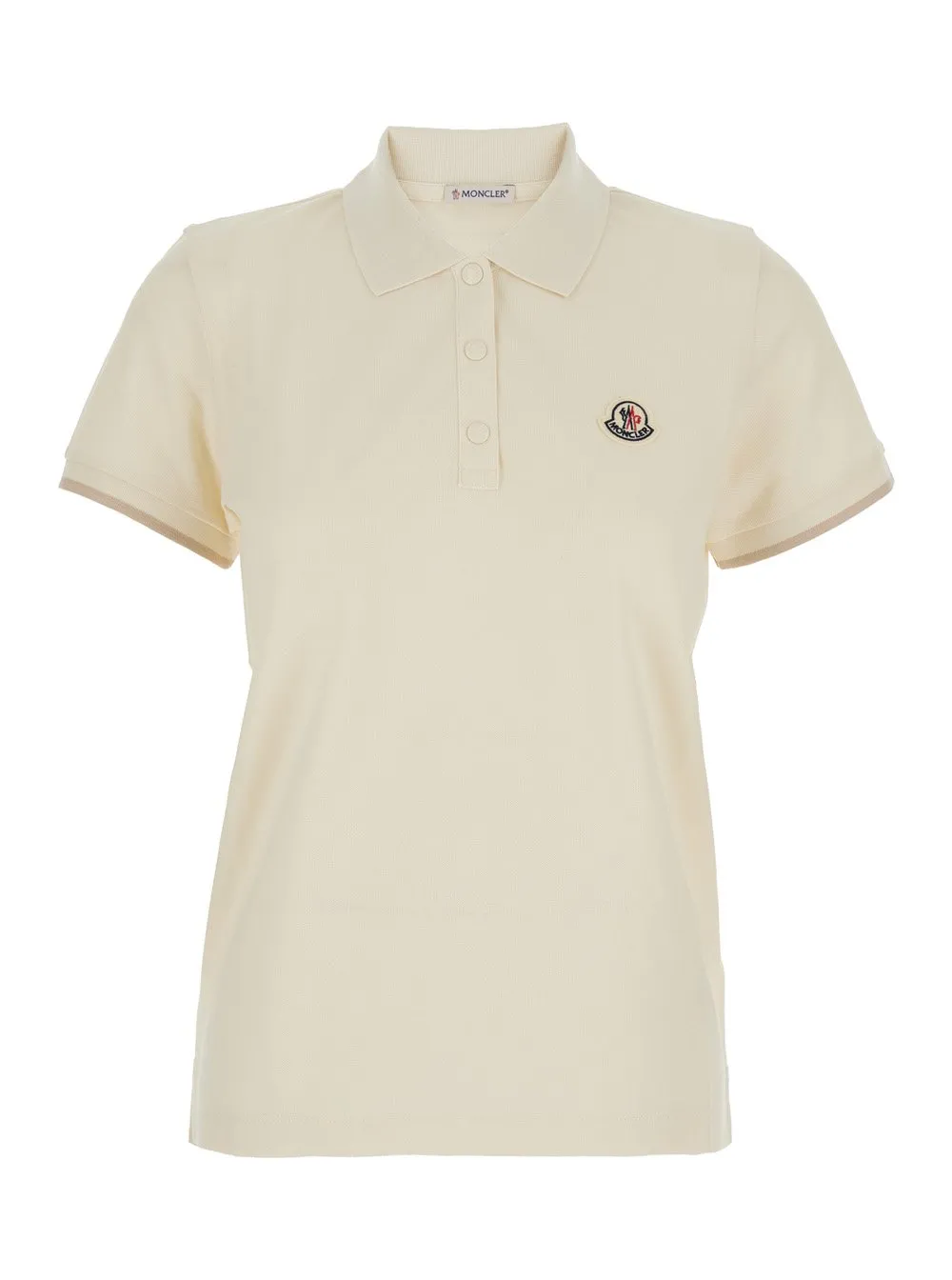 Moncler Logo Patch Short-Sleeved Polo Shirt