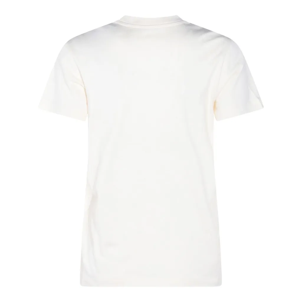 Moncler Logo Embroidered Crewneck T-Shirt