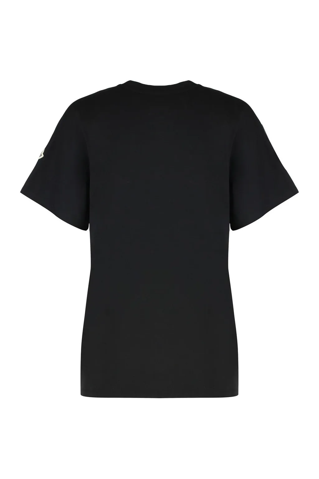 Moncler Logo Embroidered Crewneck T-Shirt