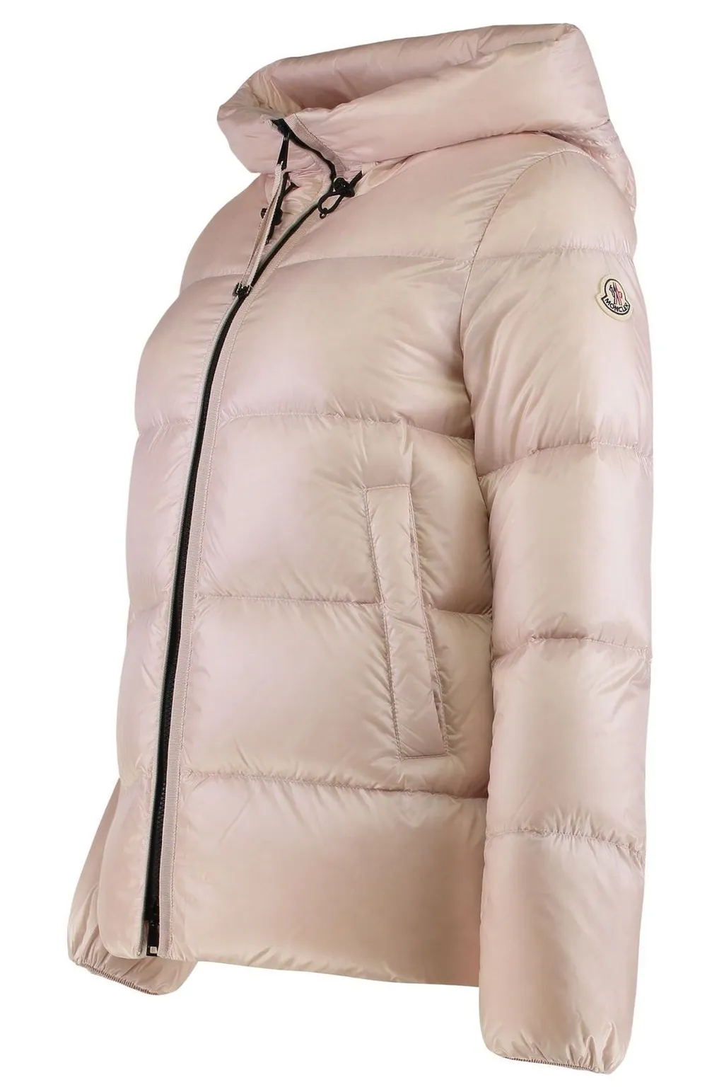 Moncler Logo Patch Zip-Up Jacket