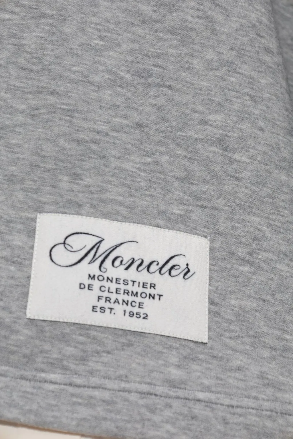 Moncler Pleated Logo Patch Long-Sleeved Polo Dress