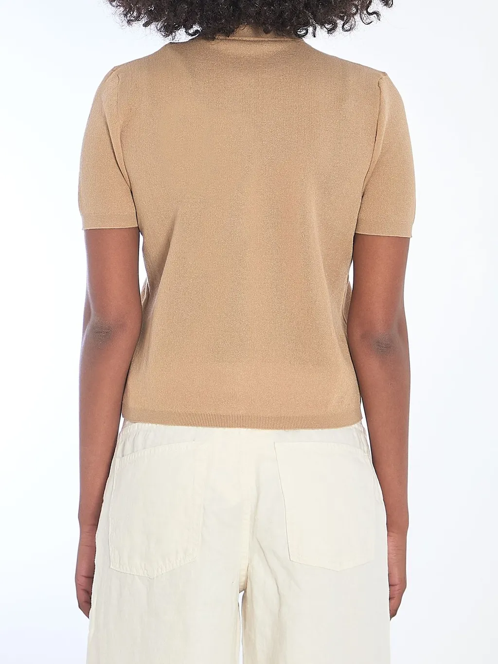 Moncler Logo Embroidered Polo Shirt