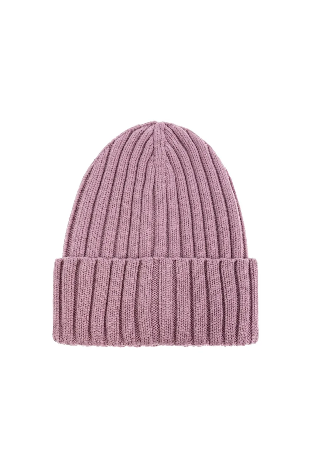 Moncler Logo Patch Ribbed Beanie
