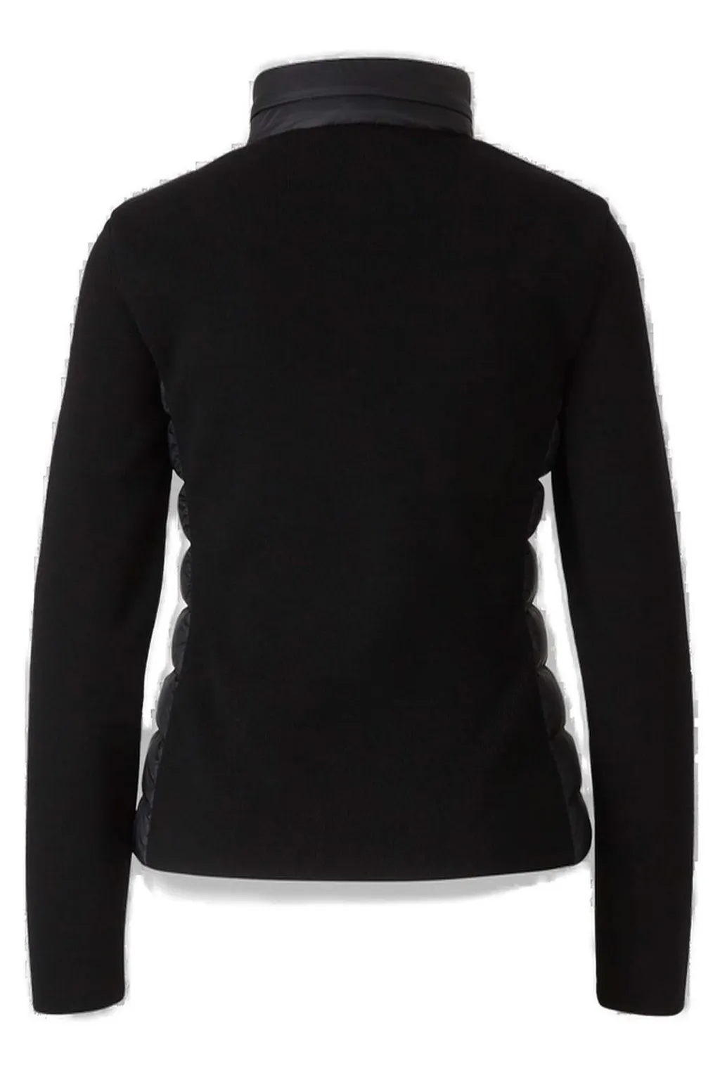 Moncler Logo Patch Zip-Up Panelled Cardigan