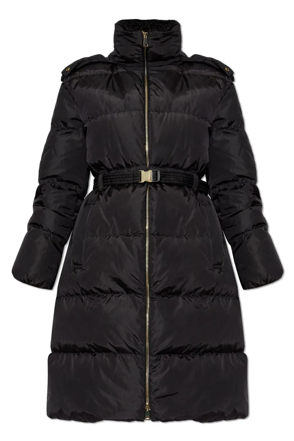 Moncler Briant Hooded Long Down Jacket
