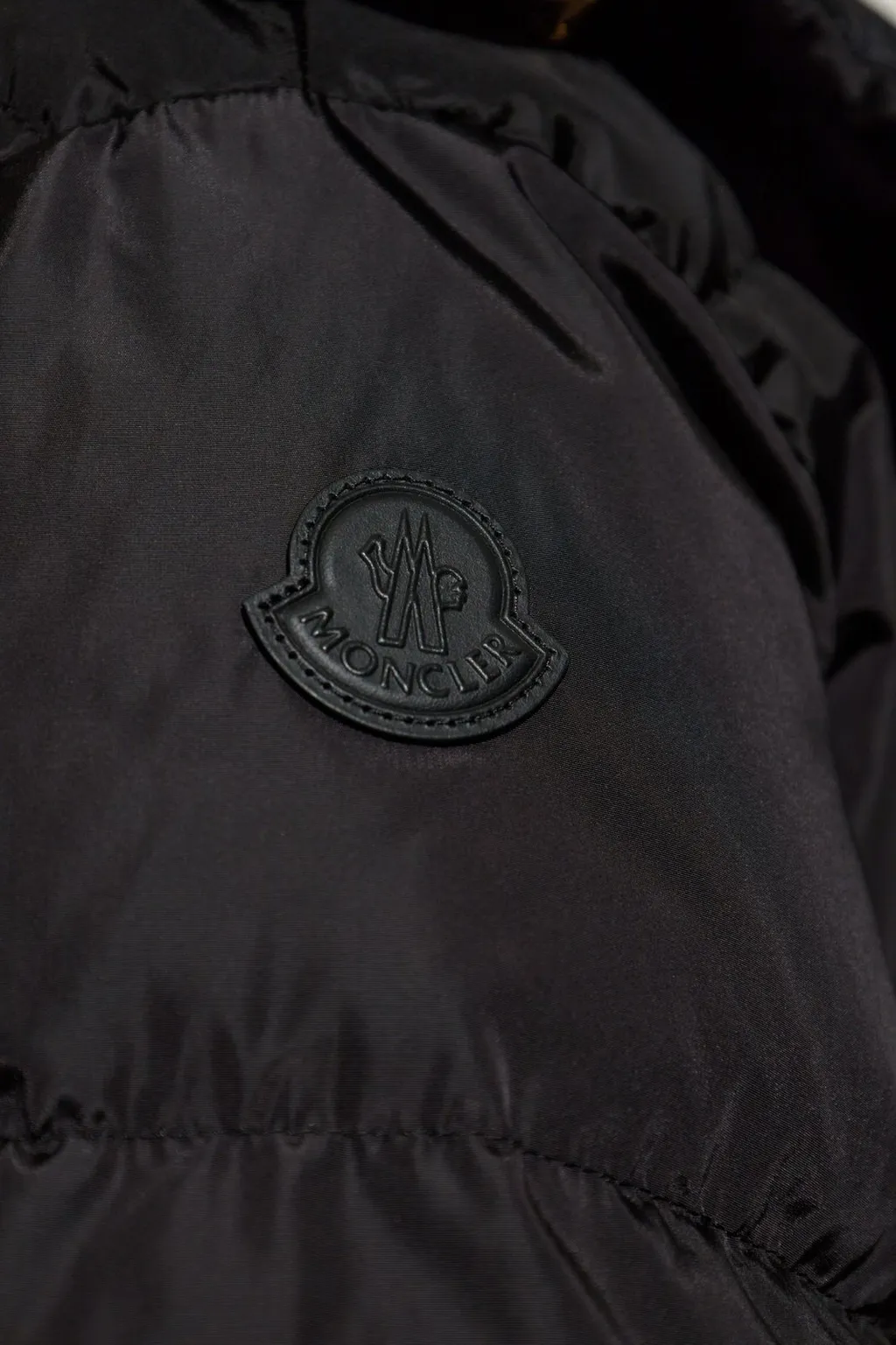 Moncler Briant Hooded Long Down Jacket