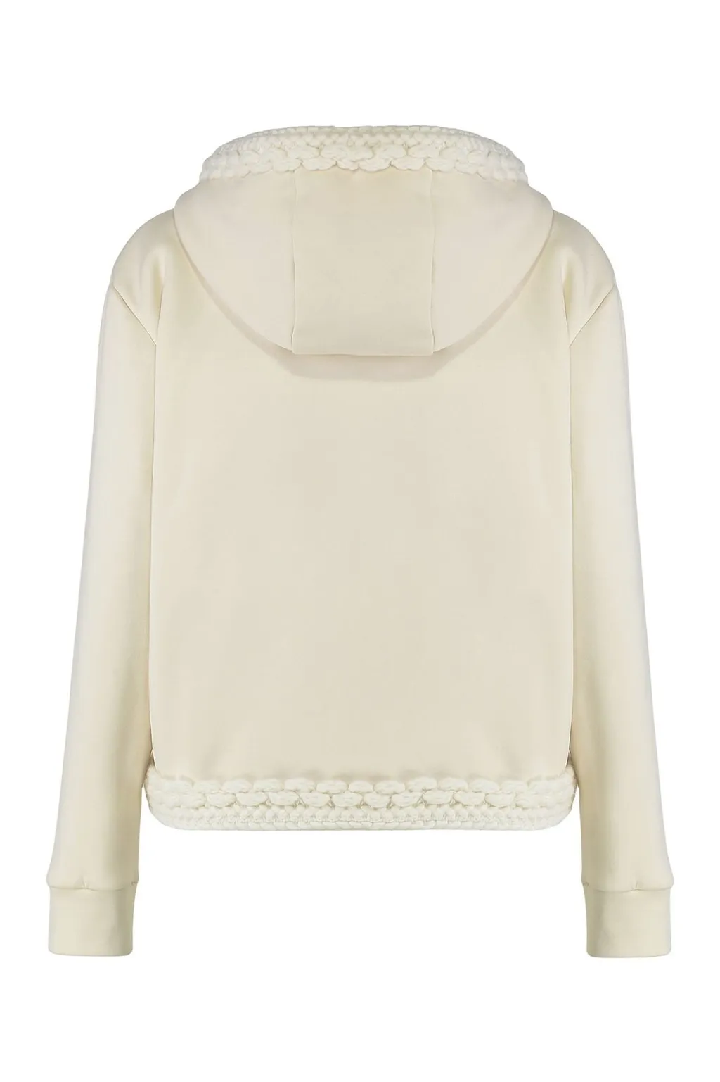 Moncler Zip-Up Drawstring Hoodie