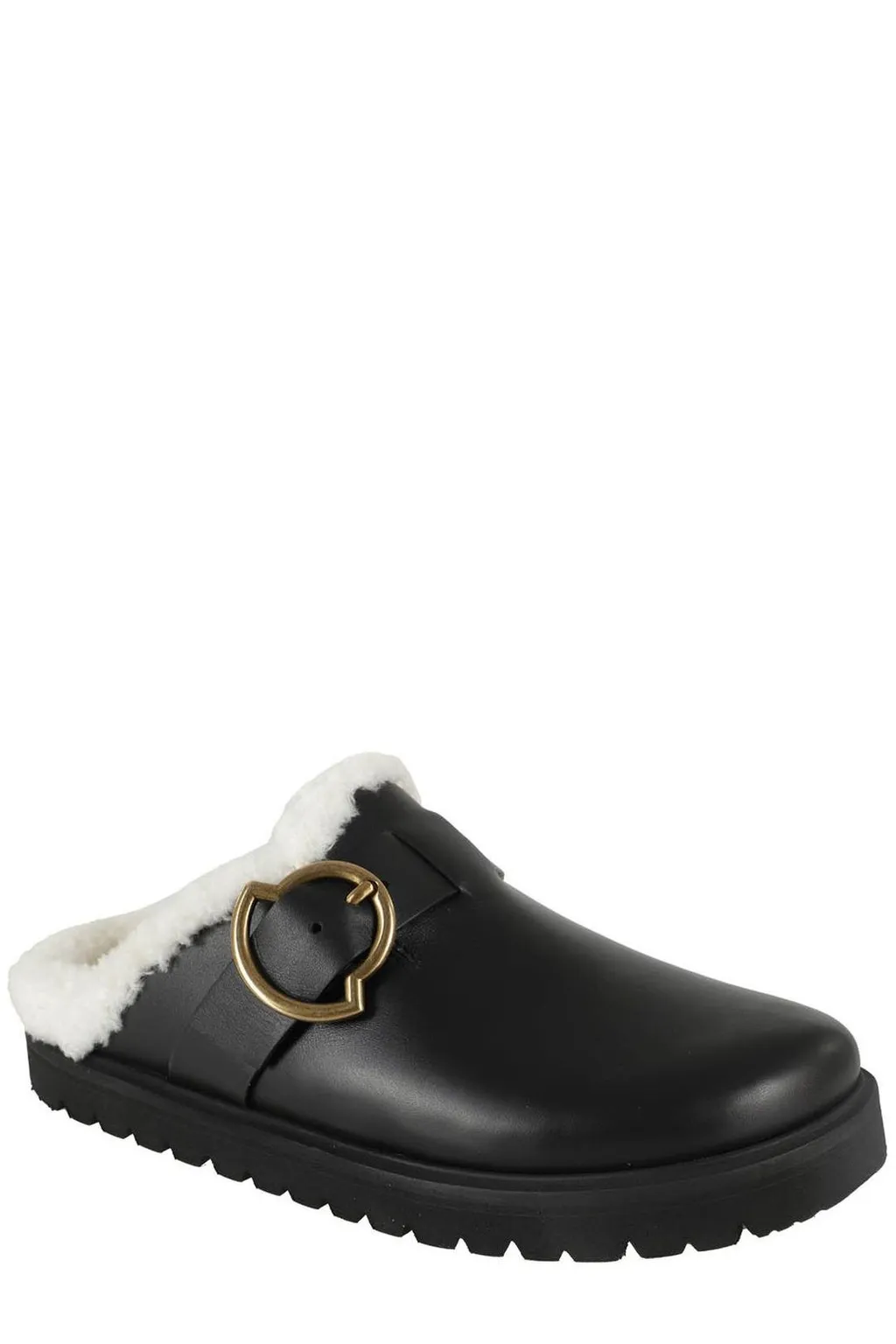 Moncler Buckled Slip-On Sandals