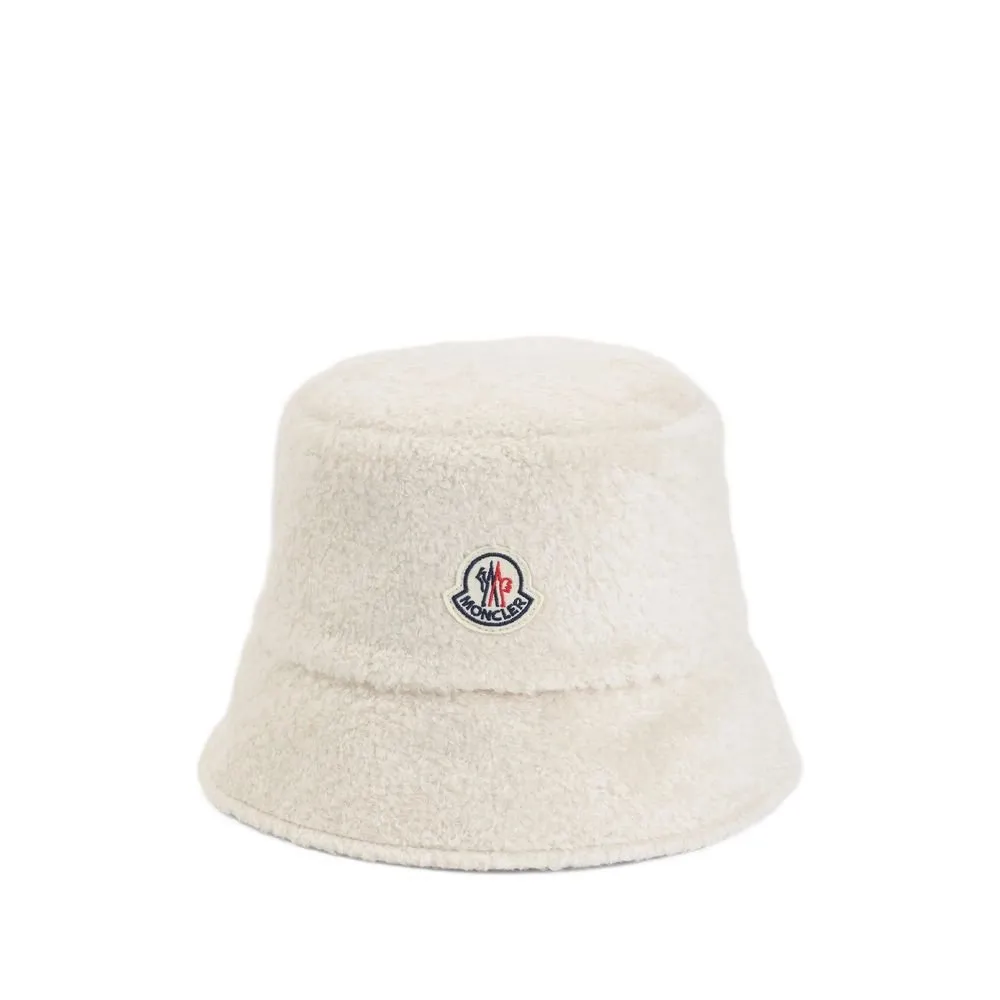 Moncler Logo Patch Bucket Hat
