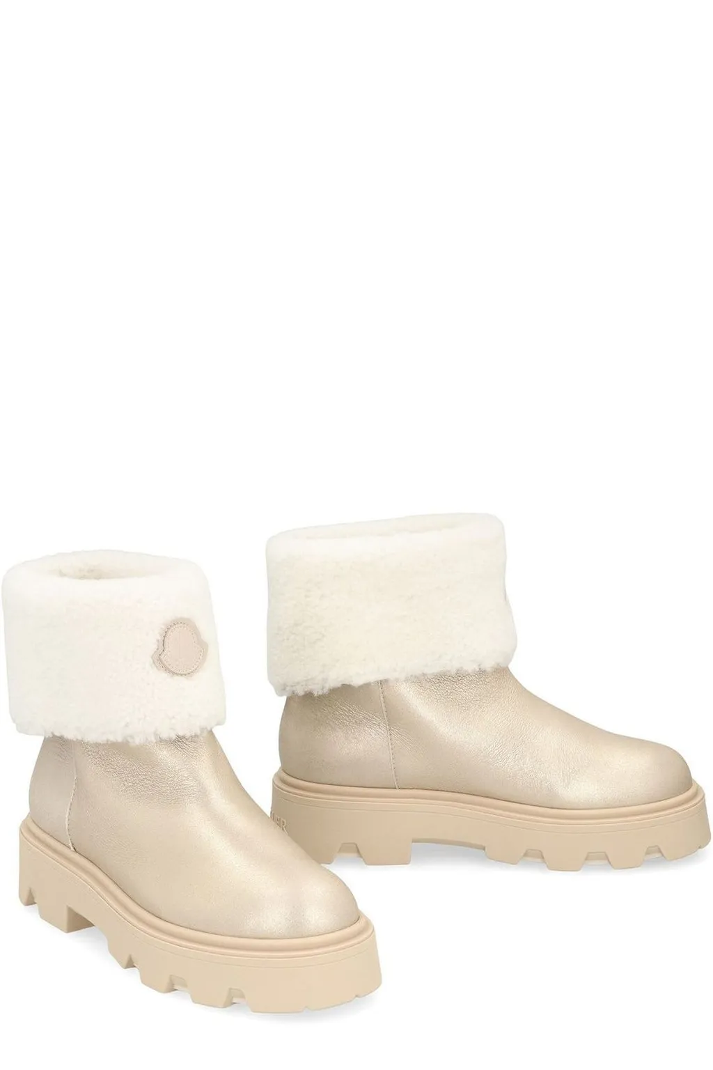 Moncler Logo-Patch Mid Boots