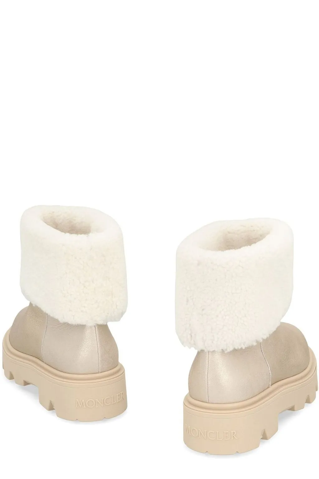 Moncler Logo-Patch Mid Boots