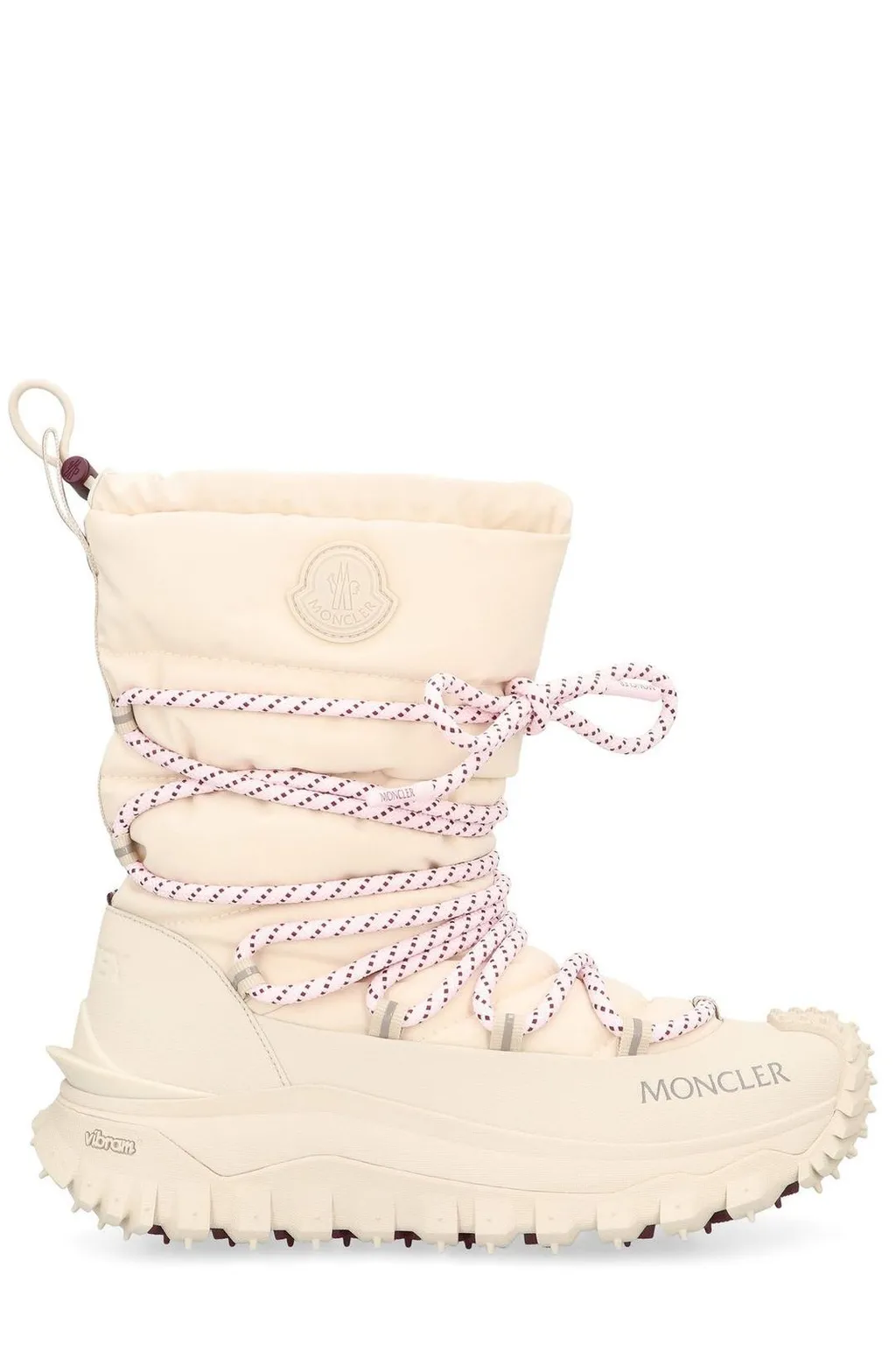 Moncler Logo Patch High Trailgrip Boots