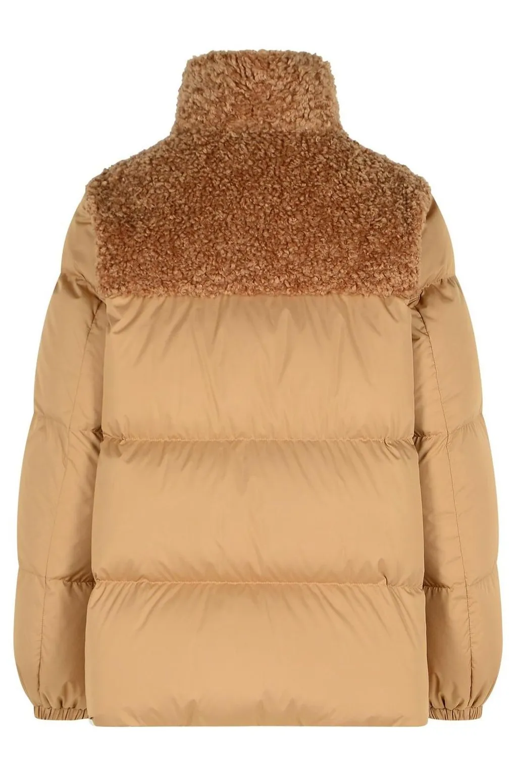Moncler Esnaie Logo Patch Zip-Up Jacket
