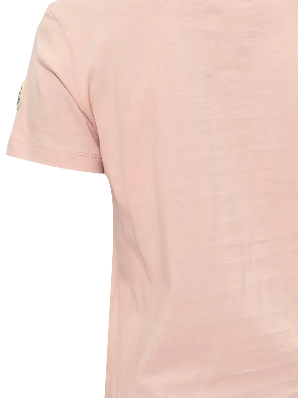 Moncler Logo Embroidered Crewneck T-Shirt