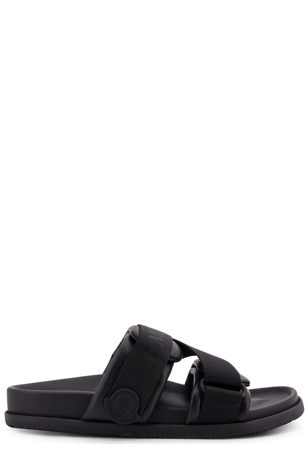 Moncler Mon Summer Logo Patch Slides