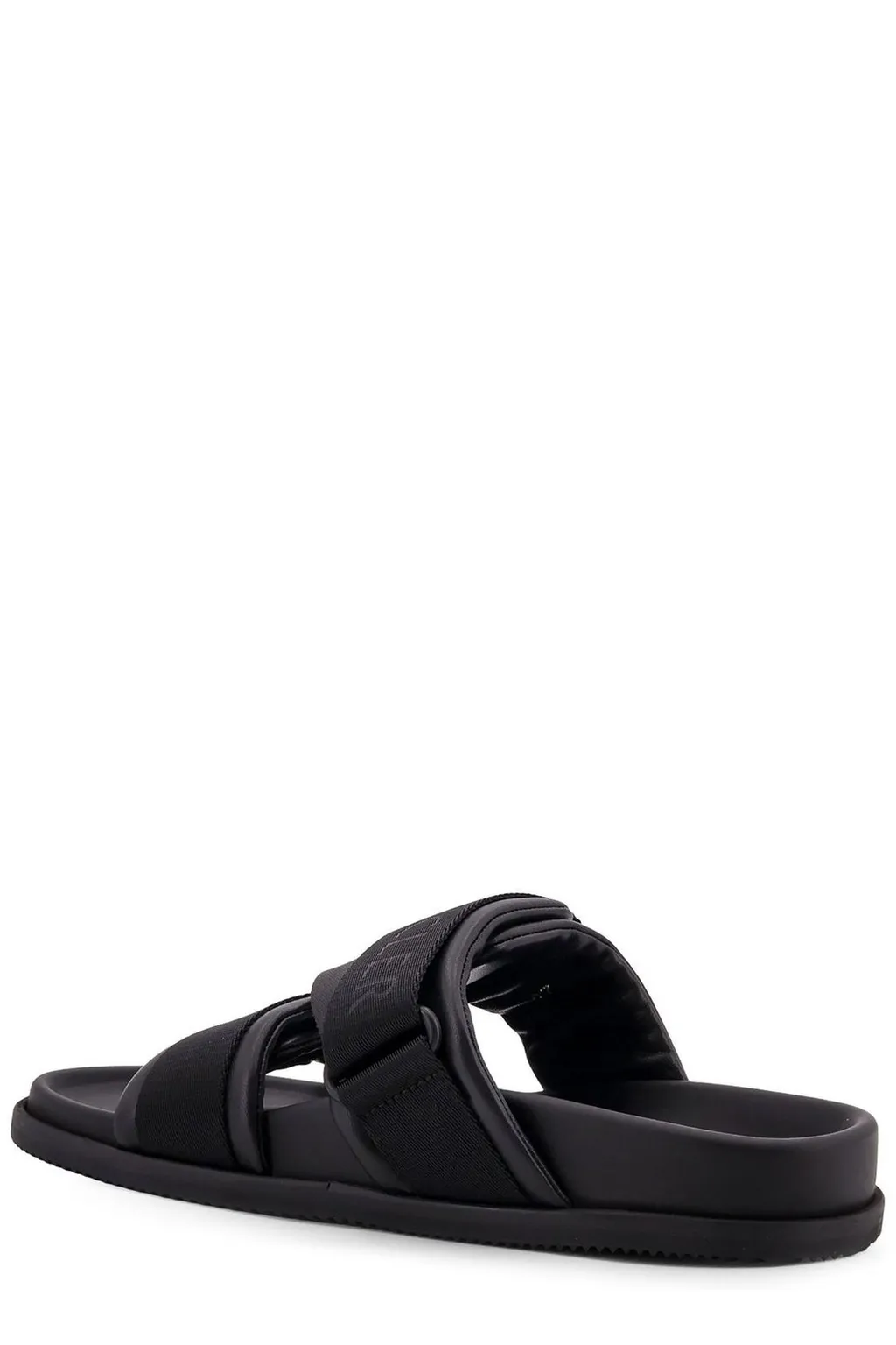 Moncler Mon Summer Logo Patch Slides