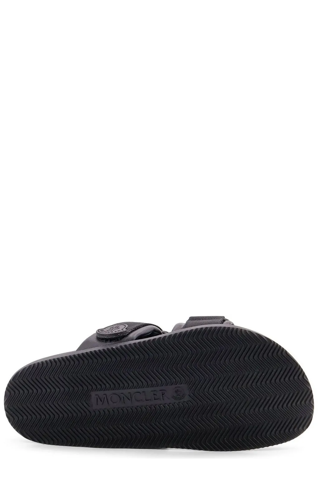 Moncler Mon Summer Logo Patch Slides