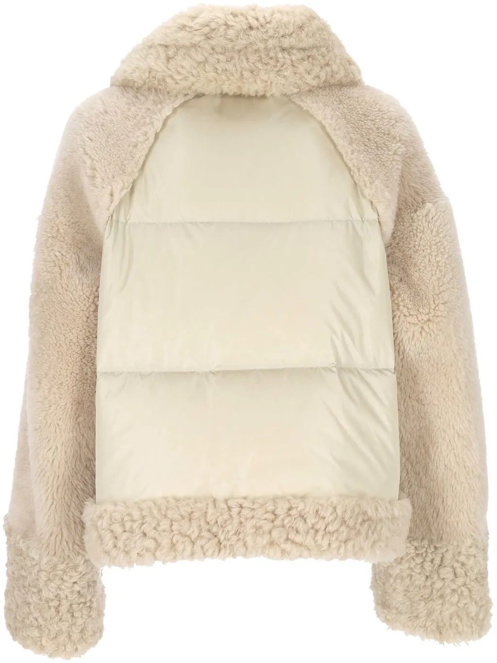 Moncler High Neck Long-Sleeved Coat