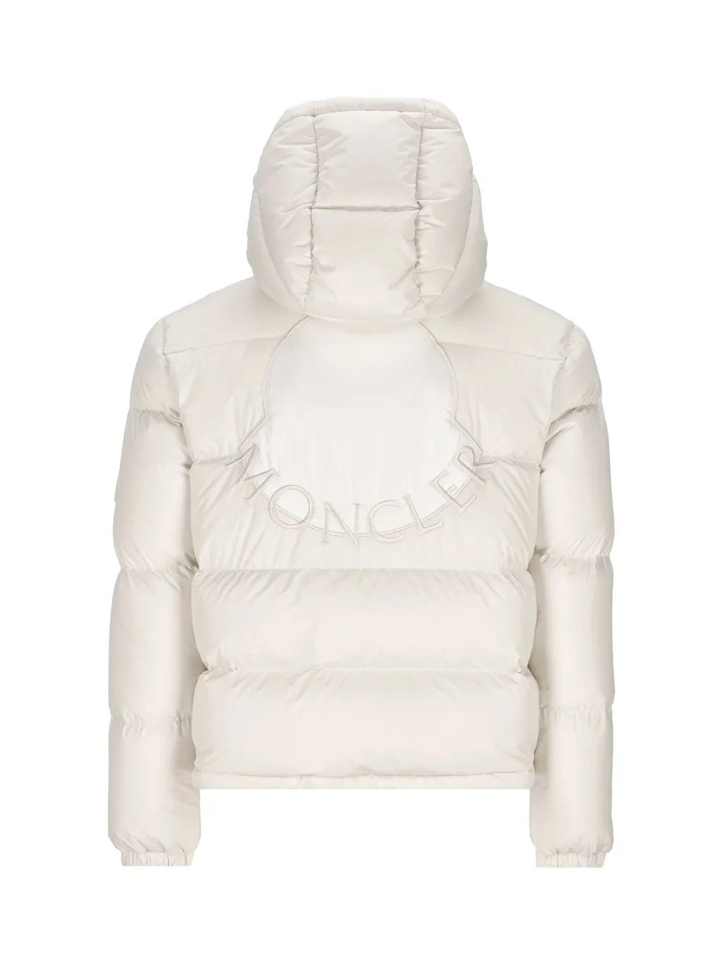 Moncler Ebre Logo Embroidered Button-Up Jacket