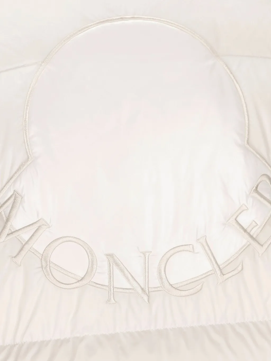 Moncler Ebre Logo Embroidered Button-Up Jacket