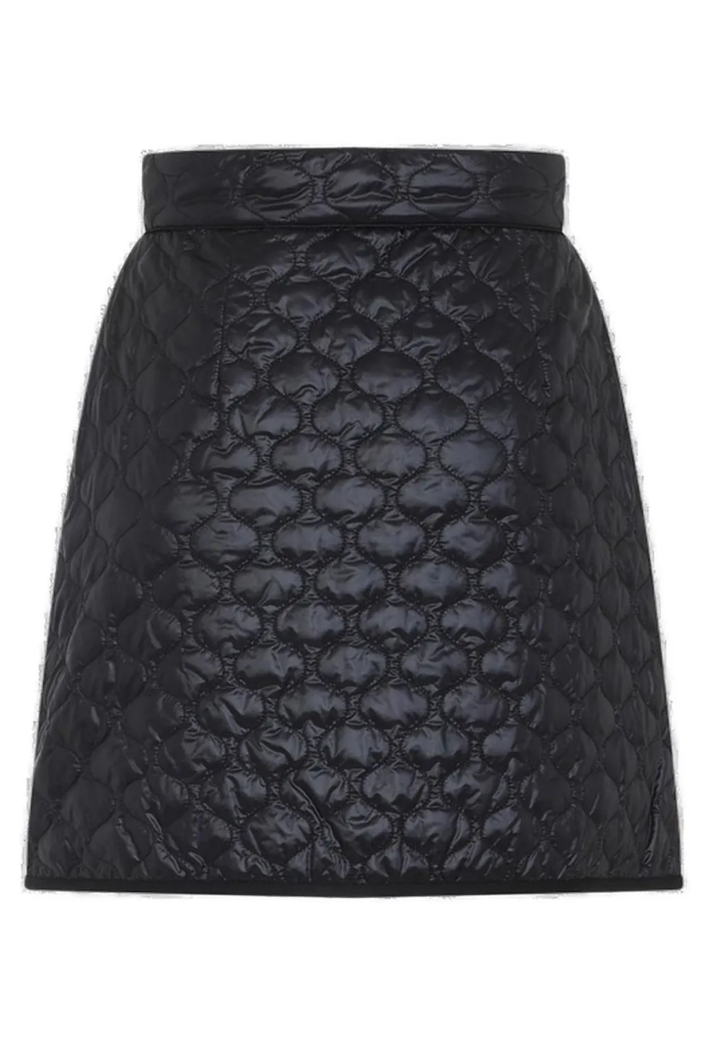 Moncler Logo Patch Quilted Skirt