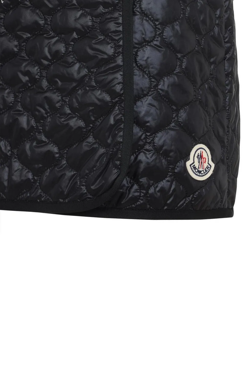 Moncler Logo Patch Quilted Skirt