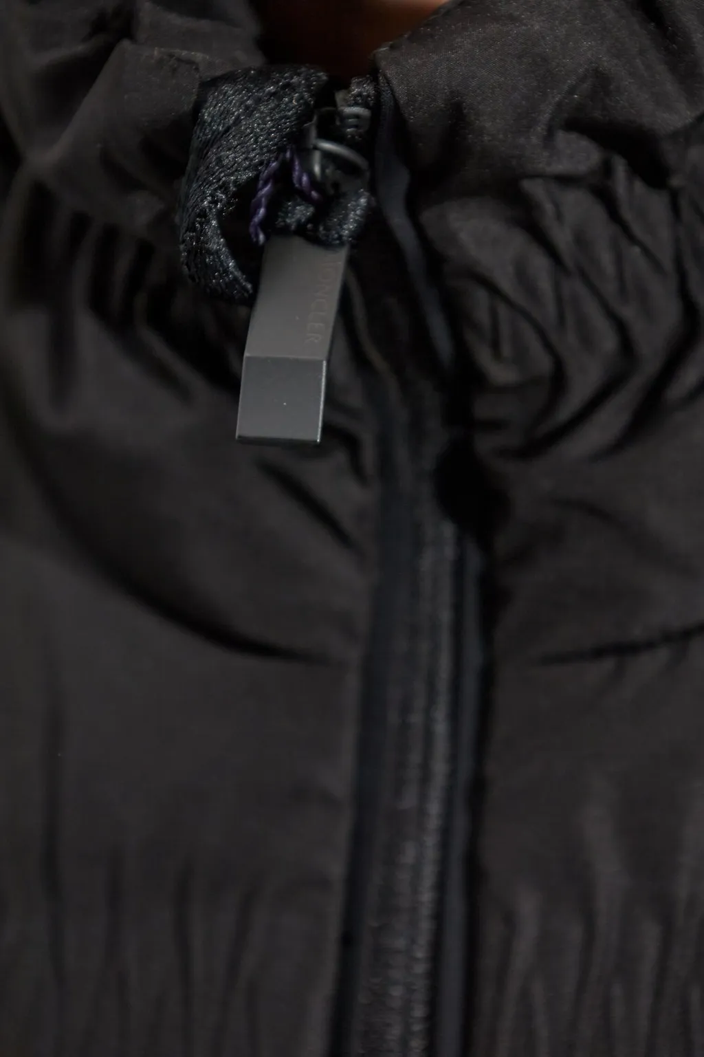 Moncler Ravignan Gather-Quilted Short Down Jacket