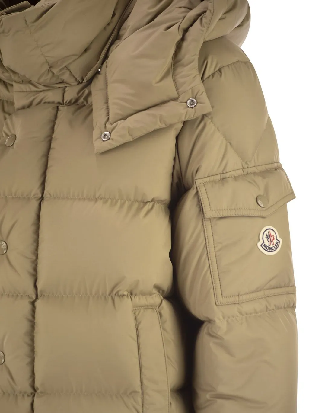 Moncler Maya 70 Hooded Short Puffer Jacket