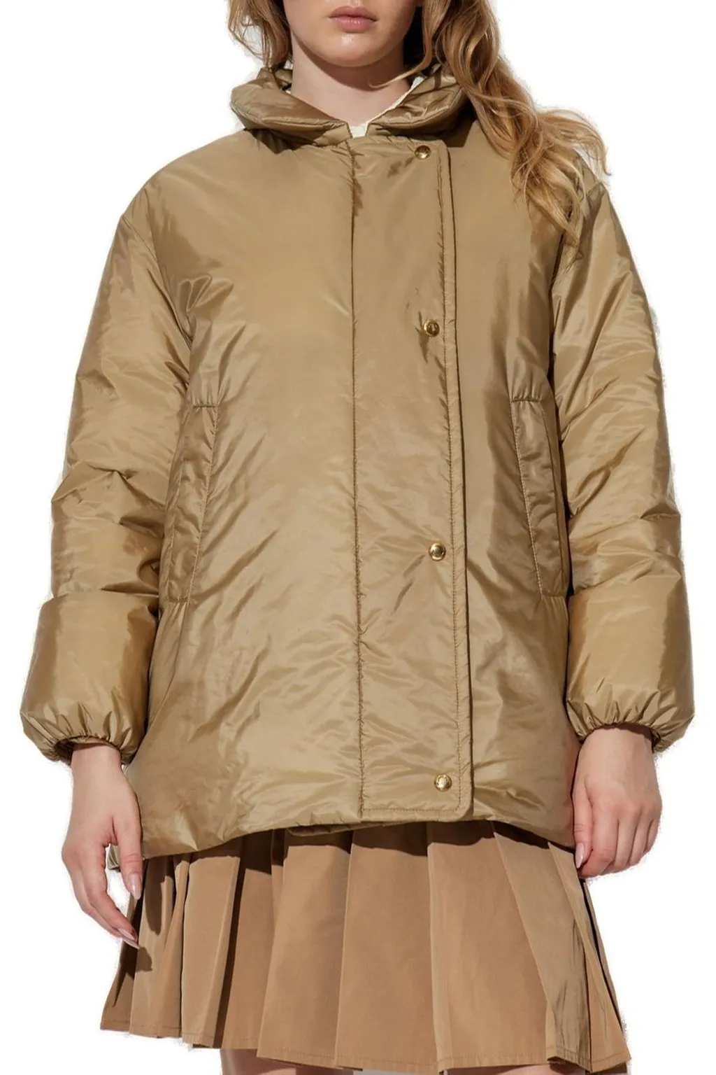 Moncler Voue 3-In-1 Short Down Jacket