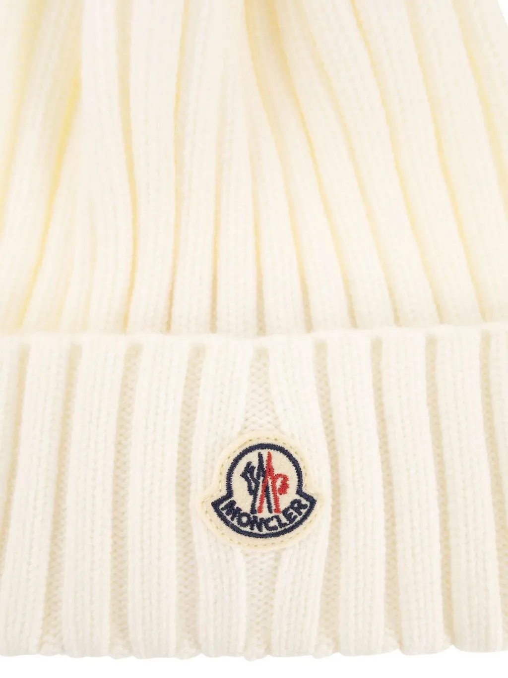 Moncler Pom Pom Embellished Knitted Beanie