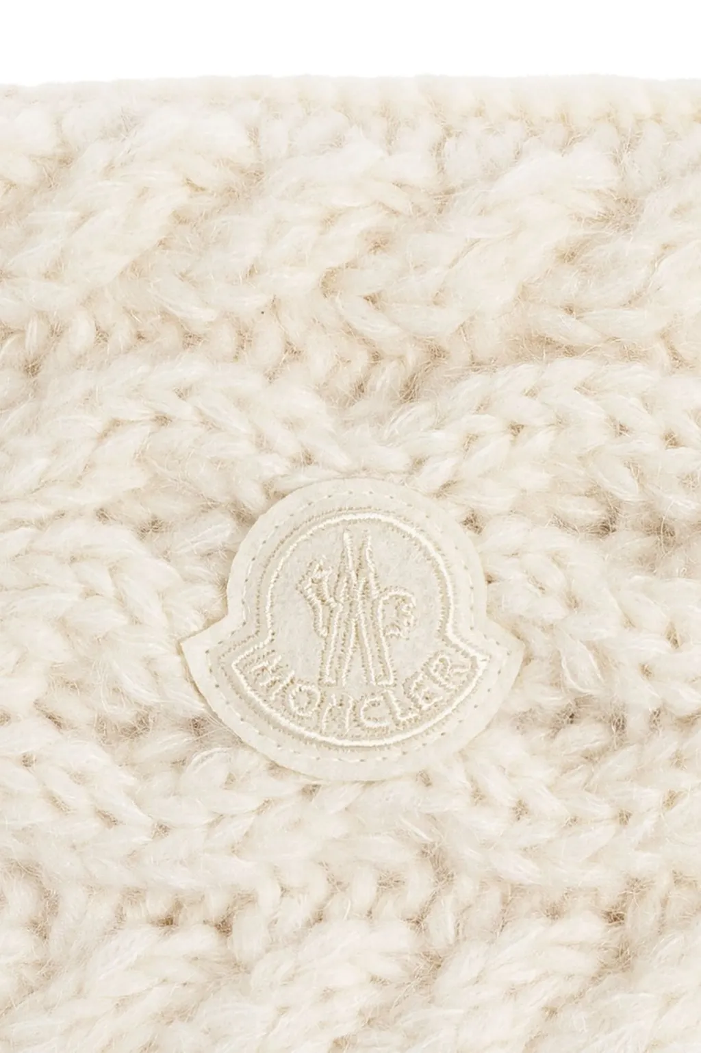 Moncler Logo Patch Headband