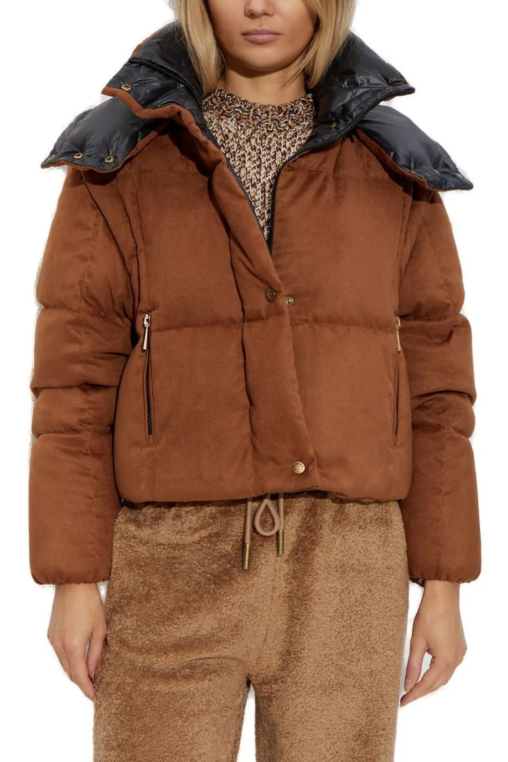 Moncler Paterne 2-In-1 Hooded Short Padded Jacket