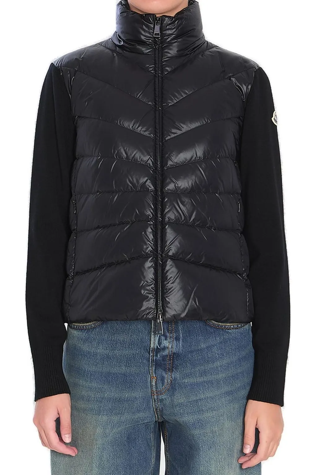 Moncler Padded Zip-Up Cardigan