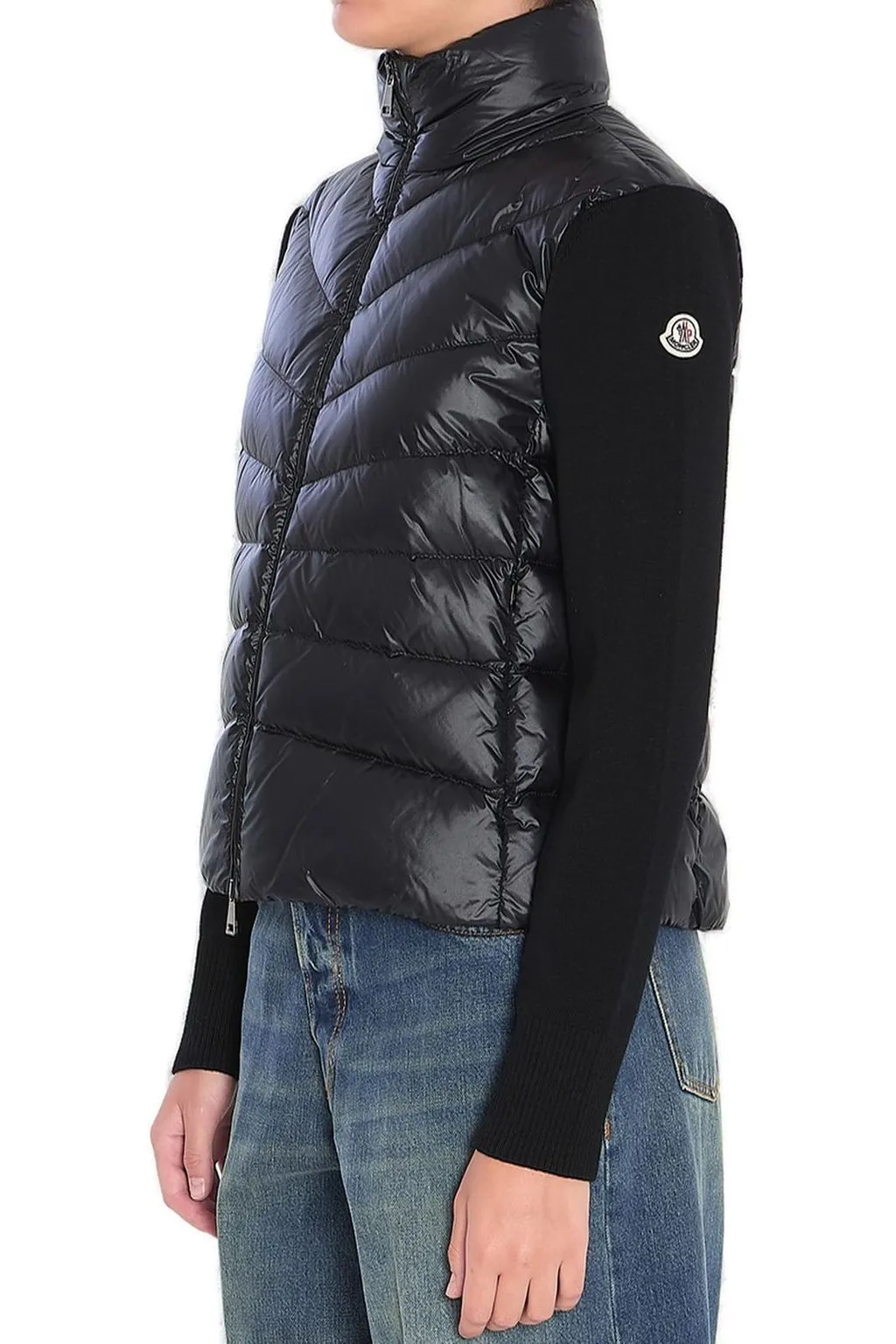 Moncler Padded Zip-Up Cardigan