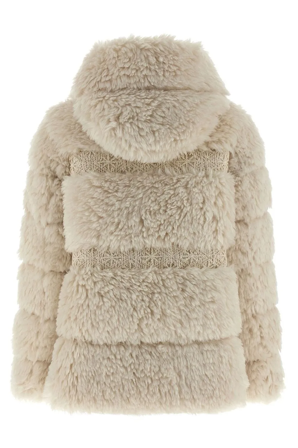 Moncler Verie Teddy Hooded Short Down Jacket
