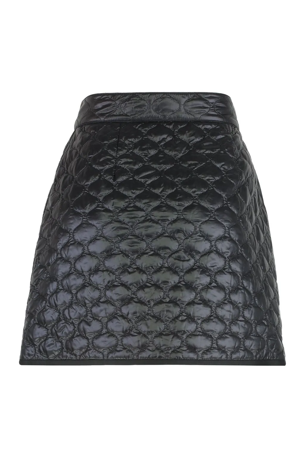 Moncler Logo Patch Padded Mini Skirt