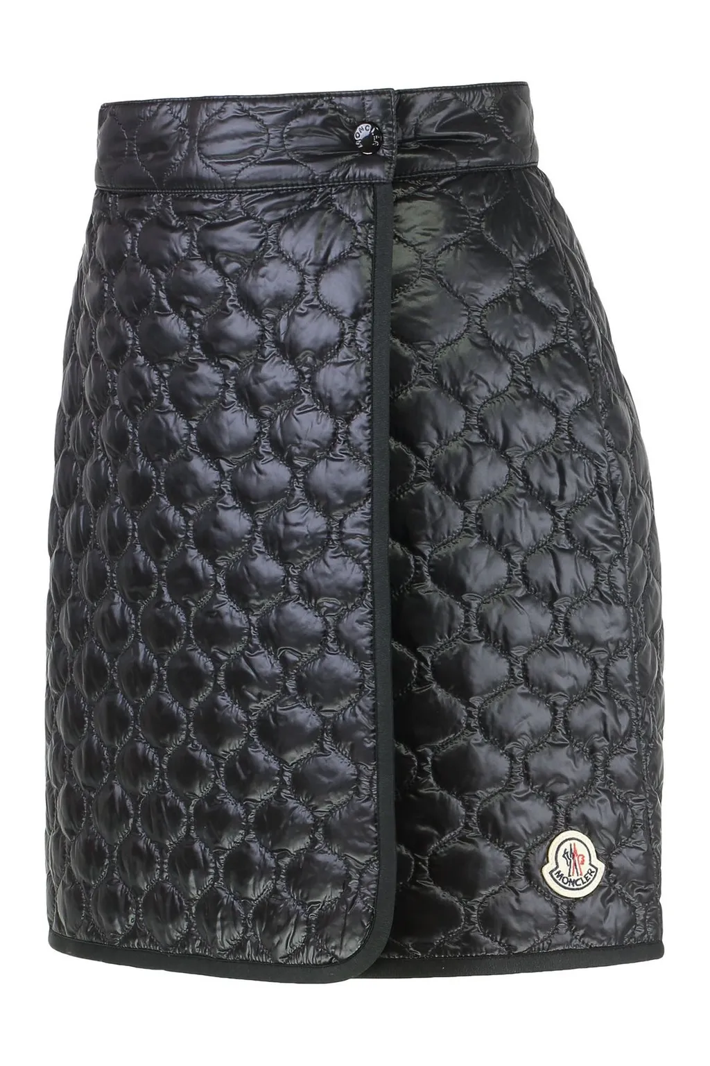 Moncler Logo Patch Padded Mini Skirt