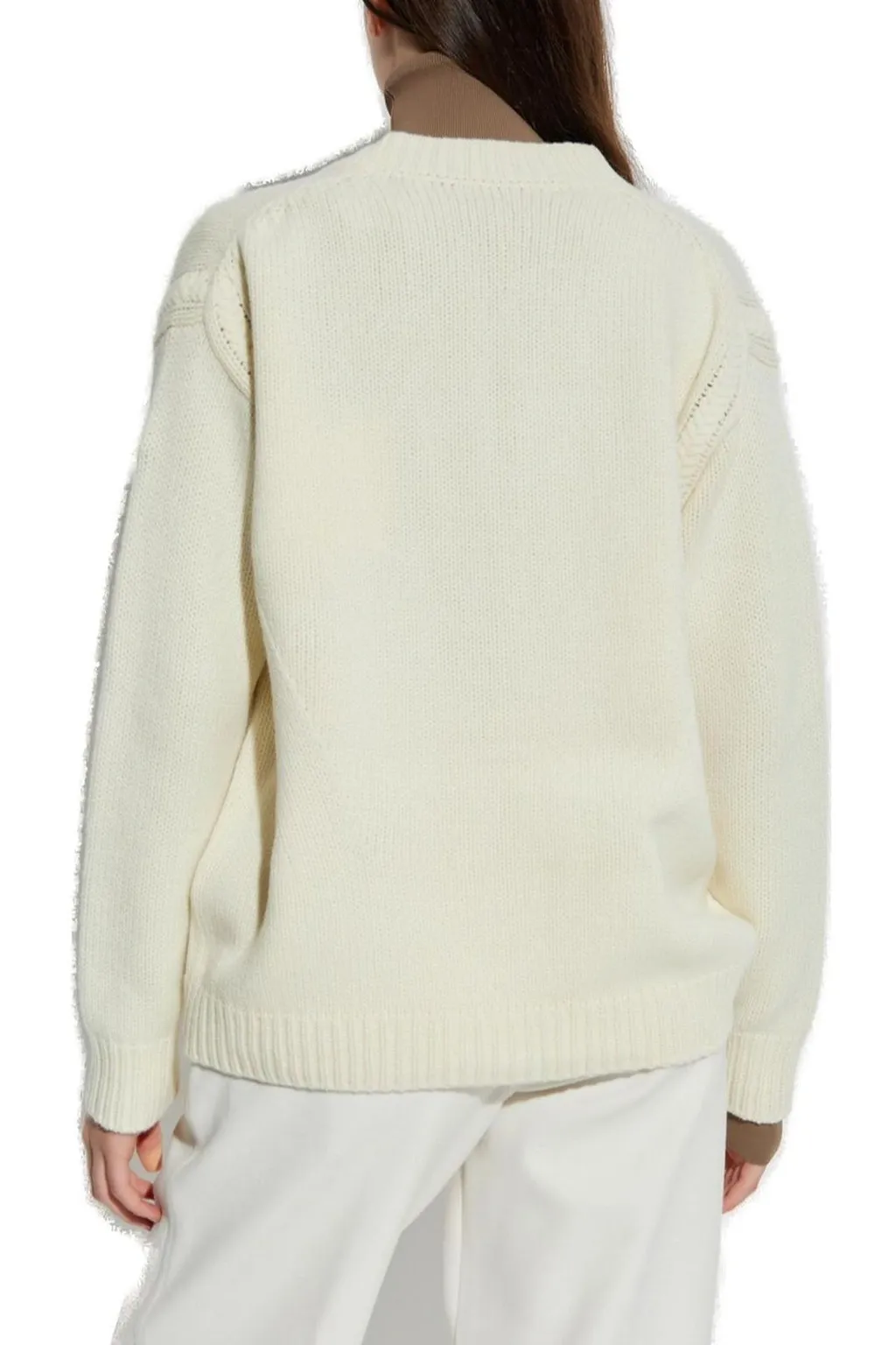 Moncler V-Neck Button-Up Cardigan