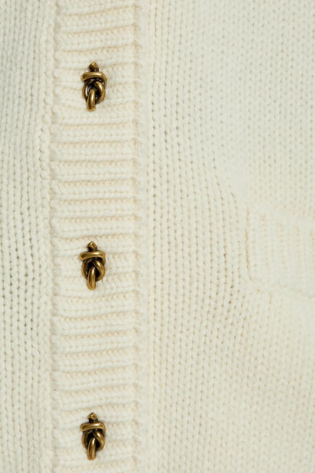 Moncler V-Neck Button-Up Cardigan
