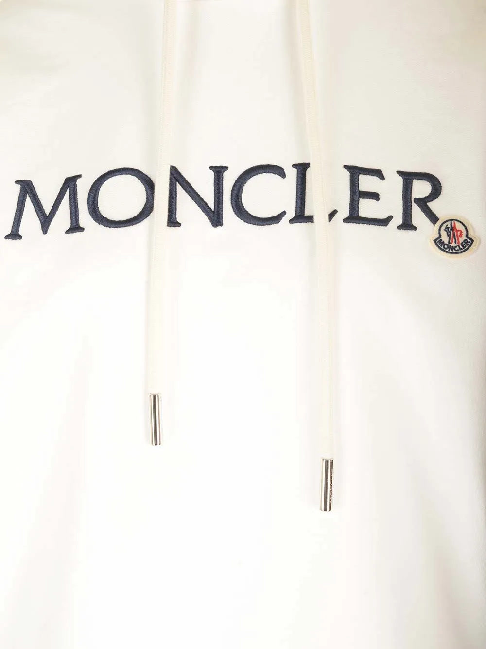 Moncler Logo Embroidered Drawstring Hoodie