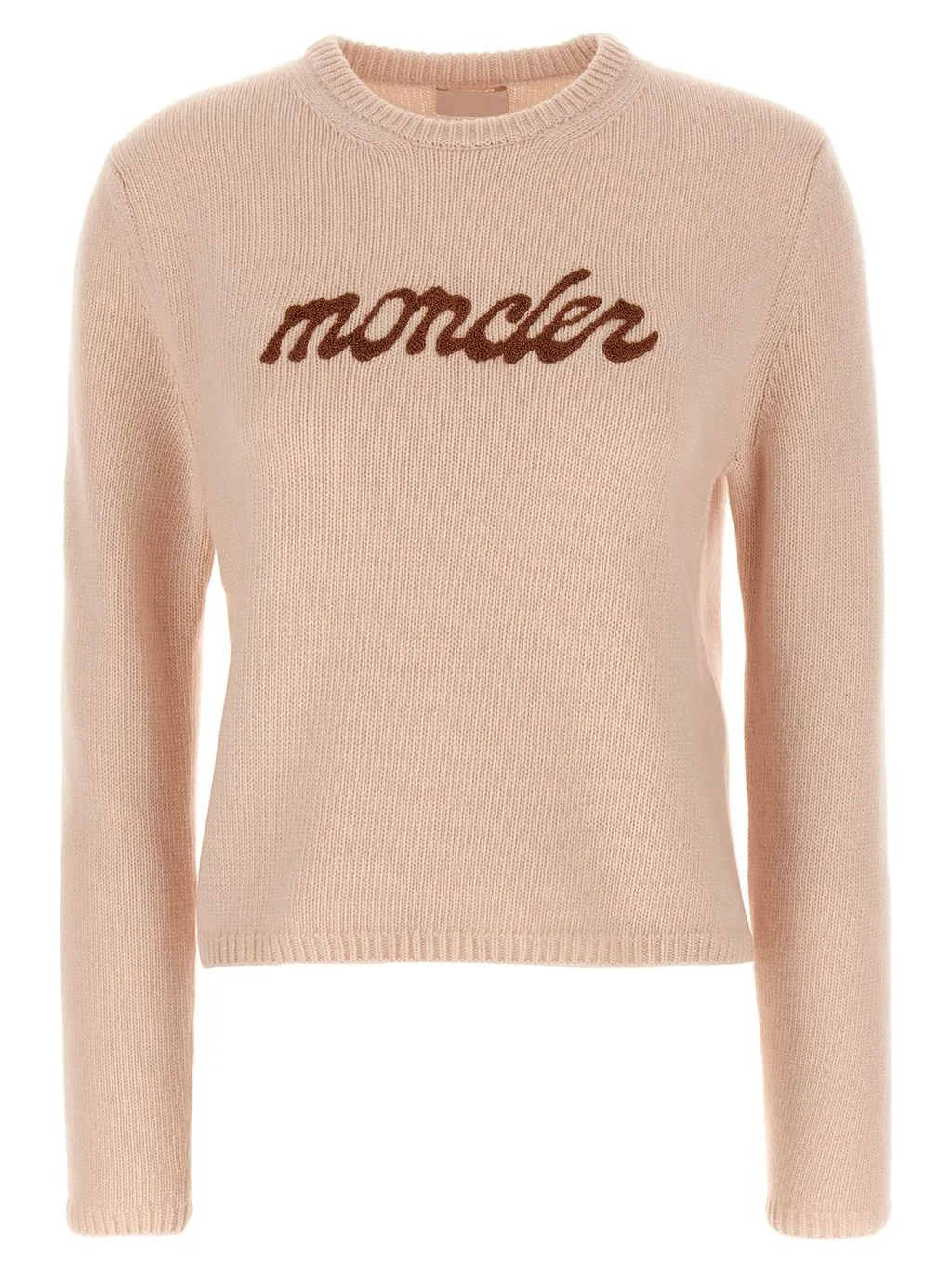 Moncler Logo Detailed Crewneck Jumper