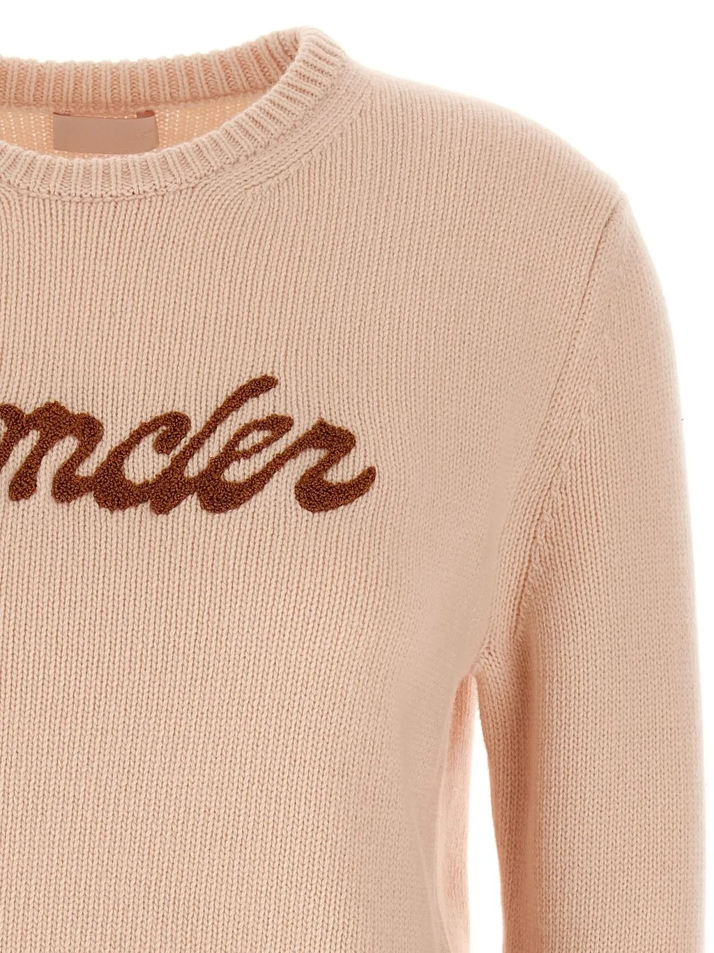 Moncler Logo Detailed Crewneck Jumper